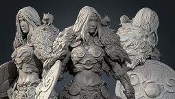 آشنایی با نرم‌افزار Zbrush و مدل‌سازی کاراکتر