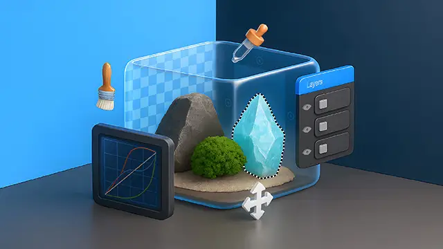 دوره جامع فتوشاپ همراه با تکنیک‌های AI