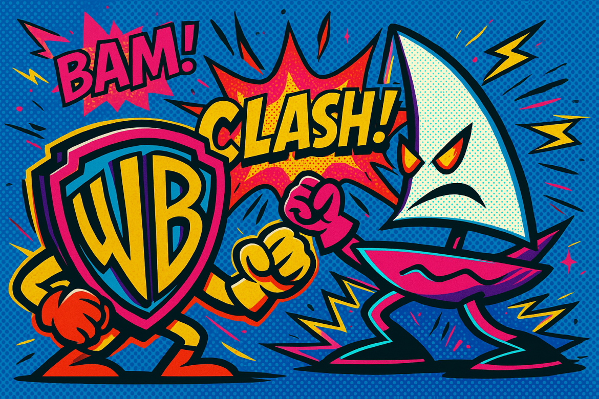 شکایت برادران وارنر از میدجرنی