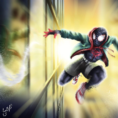 Miles Morales from Spider-Man : Into the Spider-Verse